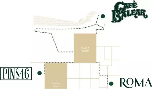 Mapa Café Balear Grup