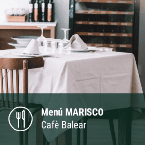 Vale Menú Marisco - Café Balear
